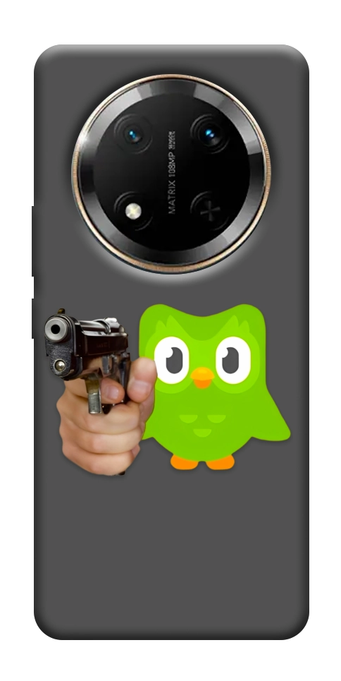 Чехол Duolingo meme для Huawei Honor X9c