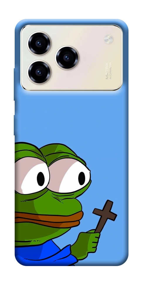 Чехол Pepe frog для ZTE Blade A76 4G