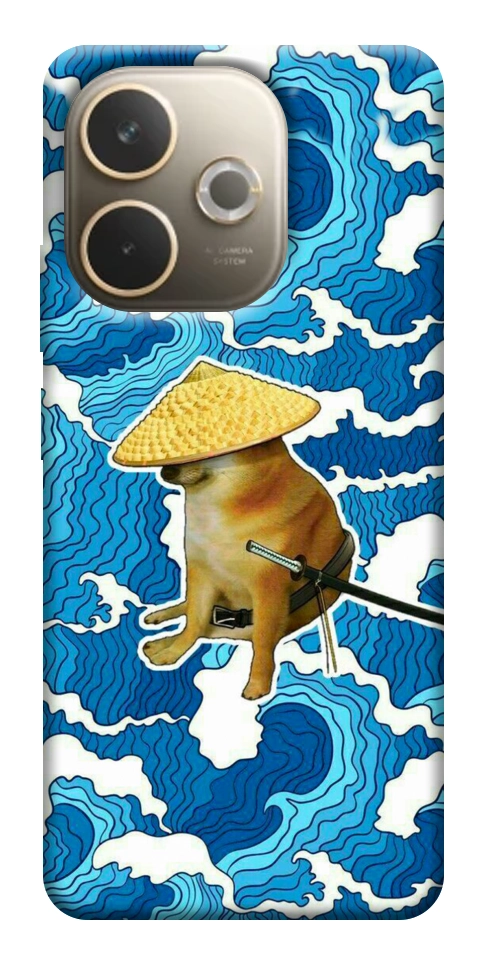 Чехол Sad dog samurai для Oppo A5 Pro 4G