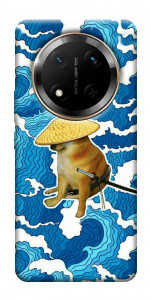 Чехол Sad dog samurai для Huawei Honor X9c