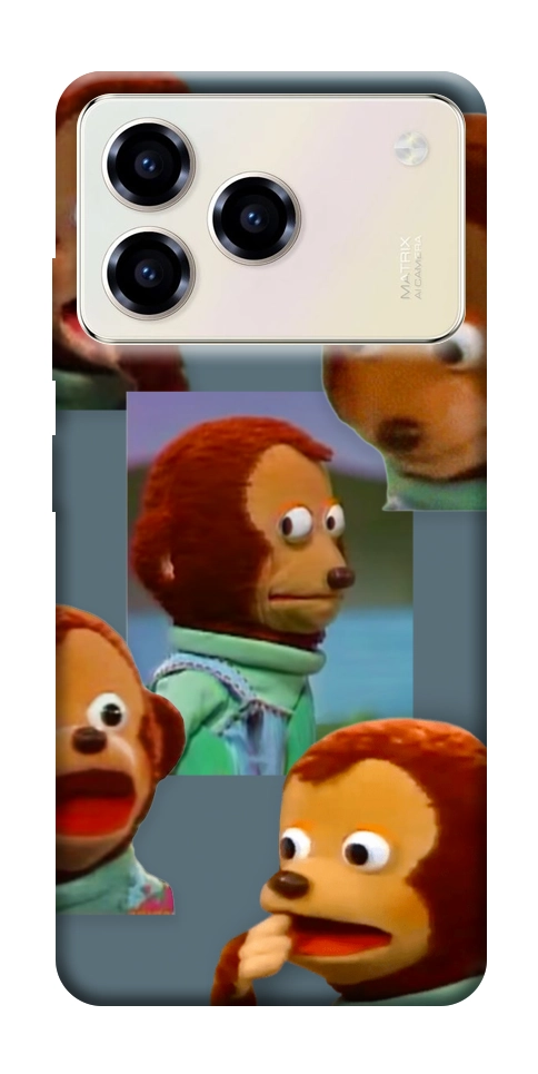 Чехол Side eye monkey для ZTE Blade A76 4G