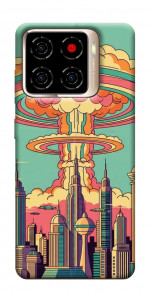 Чехол Сolorful explosion для ZTE Blade A56