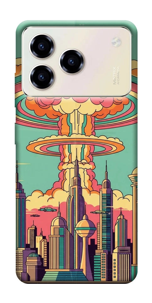 Чохол Сolorful explosion для ZTE Blade A76 4G