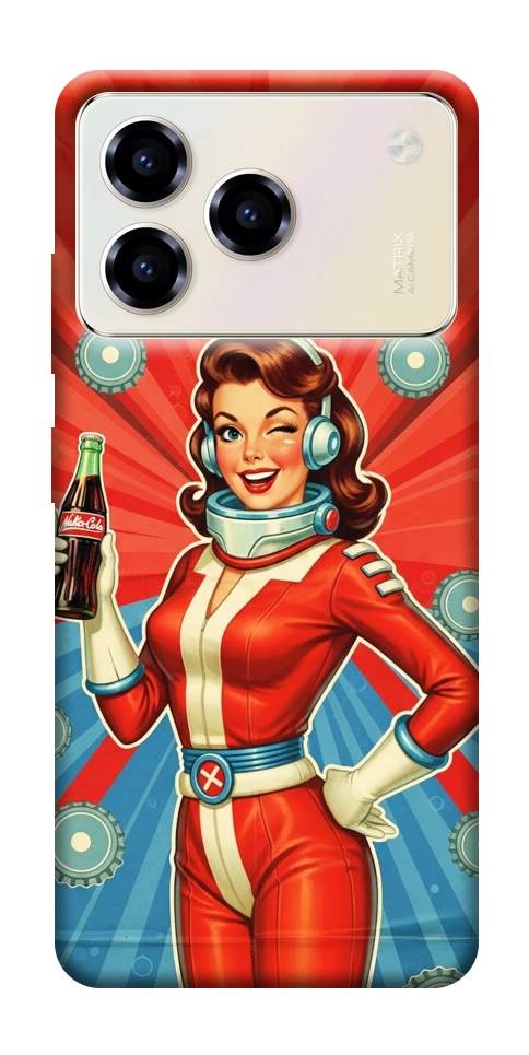 Чехол Nuka poster для ZTE Blade A76 4G