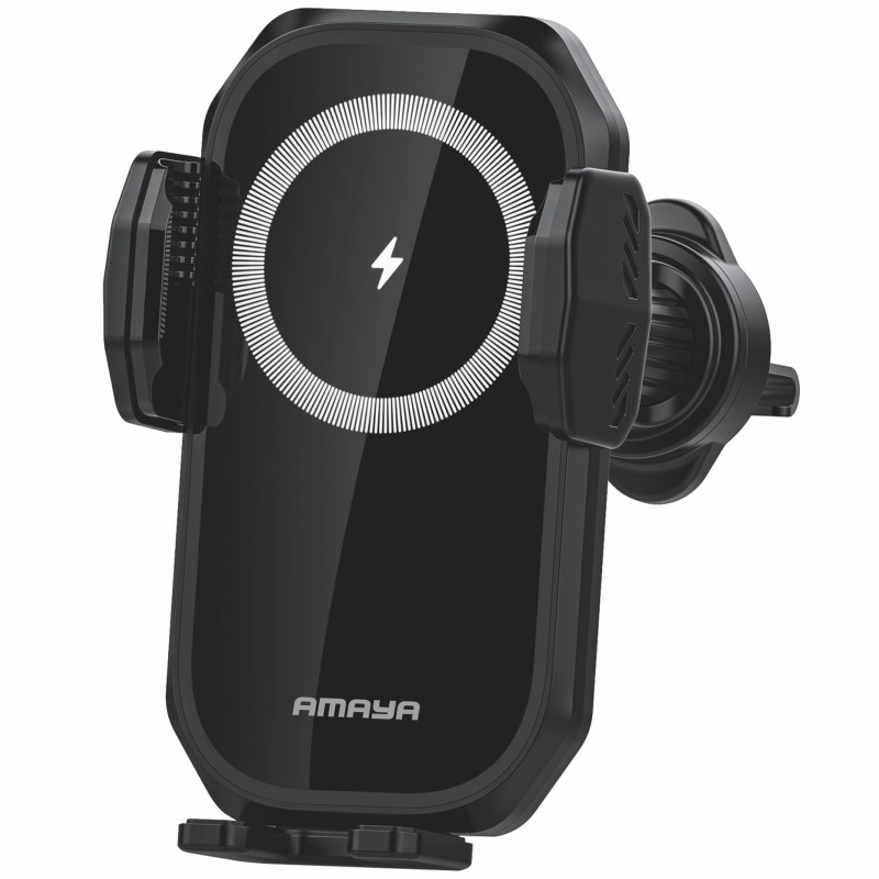 Автотримач з БЗП Amaya APH-W10 15W (air outlet) (Black)