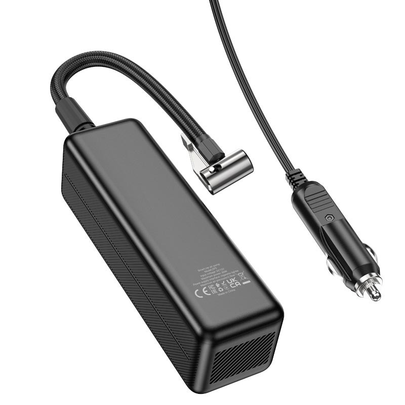 Купить Автомобильный насос Hoco ZP5 May smart air pump (Black) на vchehle.ua