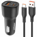 АЗП Amaya ACC-06 PD30W+QC3.0 48W (1USB-A/1C) + кабель USB для Type-C