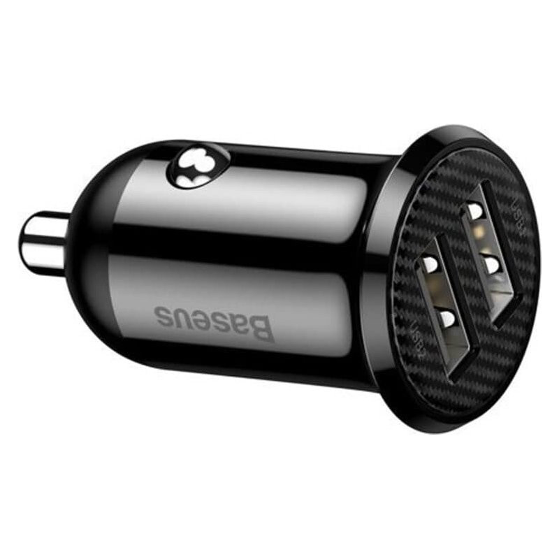 Купить АЗУ Baseus Grain Pro 4.8A (2USB-A) (CCALLP) (Черный) на vchehle.ua