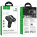 Фото АЗП FM модулятор Hoco E89 Libre PD30W+QC3.0 45W (1USB-A/1C) (Black) на vchehle.ua