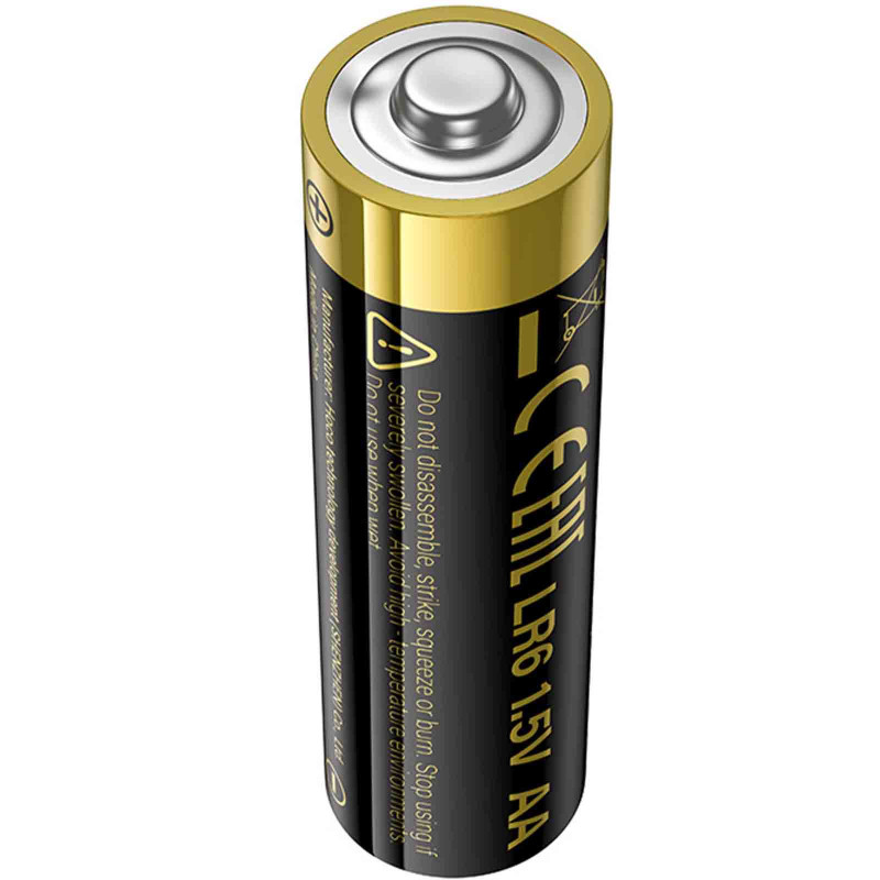 Батарейки Hoco JA1A AA (LR6) Alkaline 2 pcs (Black) в магазине vchehle.ua