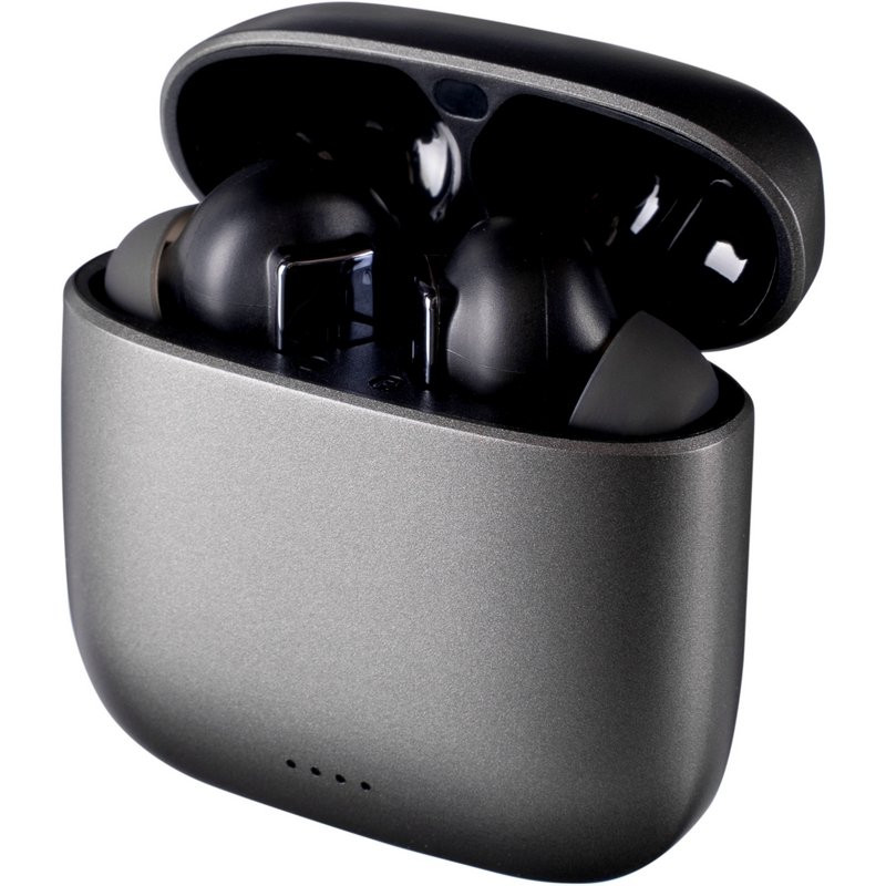 Фото Бездротові TWS навушники Gelius Supreme GP-TWS049 ANC metal case (Grey) на vchehle.ua