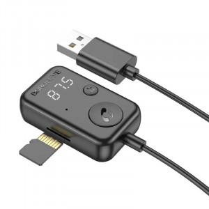 Bluetooth аудіо ресивер Borofone BC49 June (USB-A)