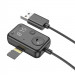 Bluetooth аудио ресивер Borofone BC49 June (USB-A) (Black)