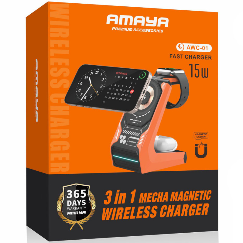 Фото БЗП Amaya AWC-01 3-in-1 (Orange) на vchehle.ua