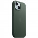 Фото Чохол FineWoven (AAA) with Magnetic Fit на Apple iPhone 15 (6.1") (Ever Green) на vchehle.ua