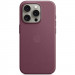Чохол FineWoven (AAA) with Magnetic Fit на Apple iPhone 15 Pro (6.1") (Mulberry)