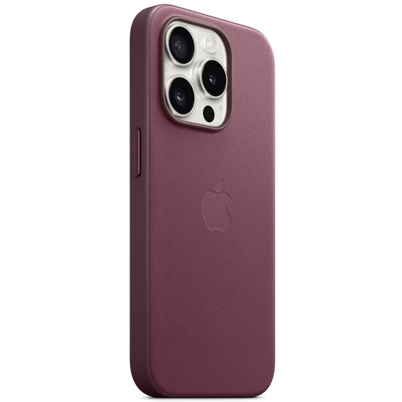 Фото Чохол FineWoven (AAA) with Magnetic Fit на Apple iPhone 15 Pro (6.1") (Mulberry) на vchehle.ua