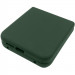 Чехол Foldables Silicone Cover Lakshmi (AAA) для Motorola Razr 50 Ultra (Зеленый / Cyprus Green) в магазине vchehle.ua