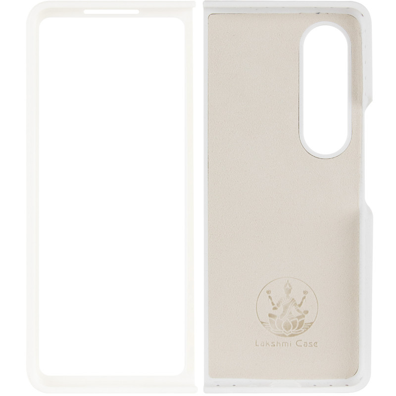 Фото Чохол Foldables Silicone Cover Lakshmi (AAA) на Samsung Galaxy Z Fold4 (Білий / White) в маназині vchehle.ua