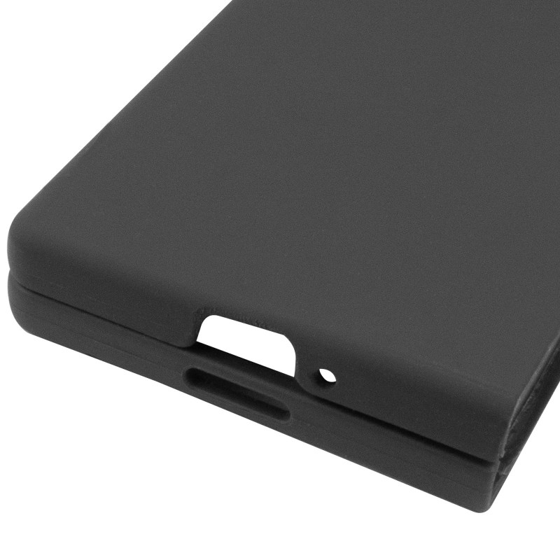 Чехол Foldables Silicone Cover Lakshmi (AAA) для Samsung Galaxy Z Fold7 (Черный / Black) в магазине vchehle.ua