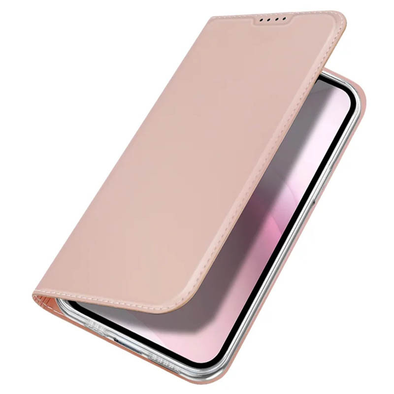 Заказать Чехол-книжка Dux Ducis с карманом для визиток для Apple iPhone 16e / 17e (6.1") (Rose Gold) на vchehle.ua