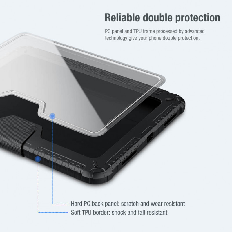 Заказать Чехол-книжка Nillkin Bumper Pro для Apple iPad 10.9" (2022-24) / 11" (A16) 2025 (Black) на vchehle.ua