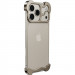 Чехол Minimalist Metal Bumper для Apple iPhone 17 Pro (6.3") (Titanium Gray)