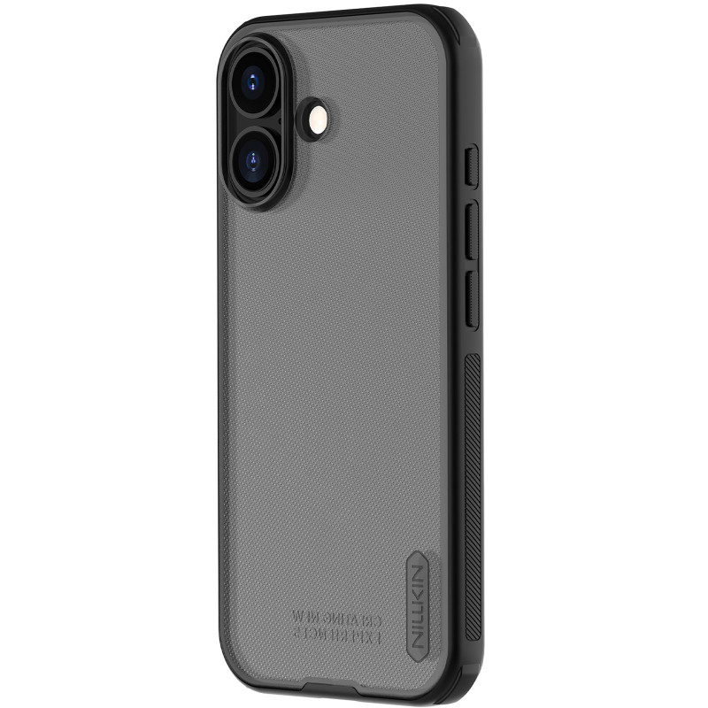 Чехол Nillkin Matte Pro для Apple iPhone 17 (6.3") (Transparent black) в магазине vchehle.ua
