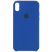 Чехол Silicone Case (AA) для Apple iPhone XS Max (6.5") (Синий / Royal blue)