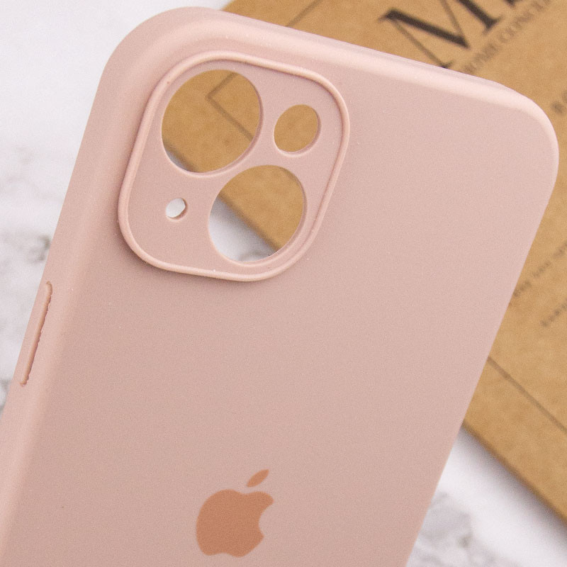 Заказать Чехол Silk Full Camera Protective (AA) для Apple iPhone 14 (6.1") (Розовый / Pink Sand) на vchehle.ua