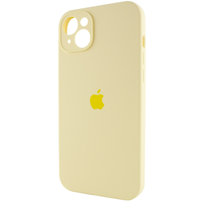 Фото Чохол Silk Full Camera Protective (AA) на Apple iPhone 15 Plus (6.7") (Жовтий / Mellow Yellow) в маназині vchehle.ua