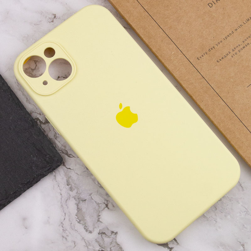 Замовити Чохол Silk Full Camera Protective (AA) на Apple iPhone 15 Plus (6.7") (Жовтий / Mellow Yellow) на vchehle.ua