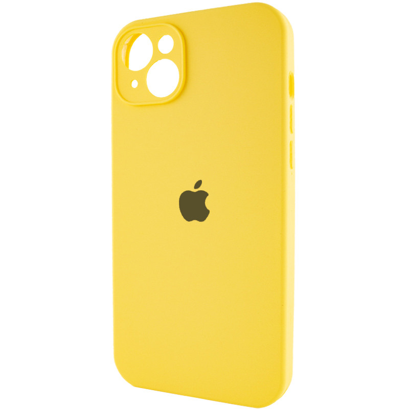 Фото Чохол Silk Full Camera Protective (AA) на Apple iPhone 15 Plus (6.7") (Жовтий / Yellow) в маназині vchehle.ua