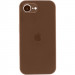 Чехол Silk Full Camera Protective (AA) для Apple iPhone 16e / 17e (6.1") (Коричневый / Brown)