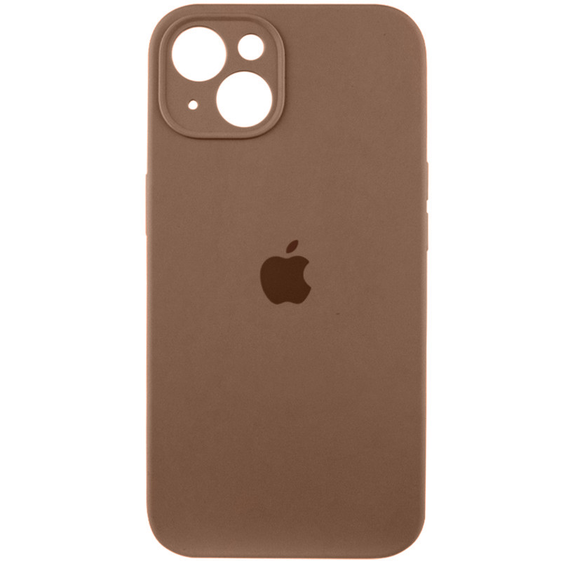 Чохол Silk Full Camera Protective (AA) на Apple iPhone 15 Plus (6.7") (Коричневий / Brown)
