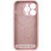 Фото Чехол Silk Full Camera Protective (AA) NO LOGO для Apple iPhone 17 Pro (6.3") (Розовый / Chalk Pink) на vchehle.ua