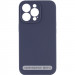 Чехол Silk Full Camera Protective (AA) NO LOGO для Apple iPhone 17 Pro (6.3") (Темно-синий / Midnight blue)