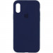 Чехол Silk Full Protective (AA) для Apple iPhone XR (6.1") (Синий / Deep navy)