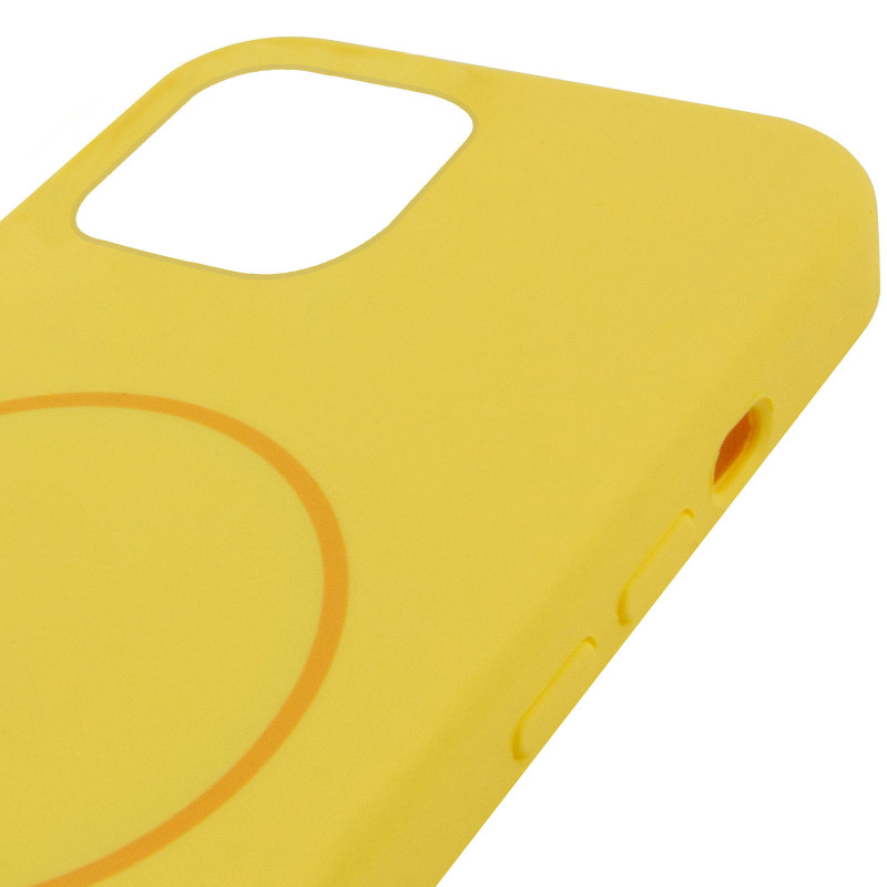 Чехол Silk Full Protective (AA) NO LOGO with Magnetic Fit для Apple iPhone 11 (6.1") (Желтый / Yellow) в магазине vchehle.ua