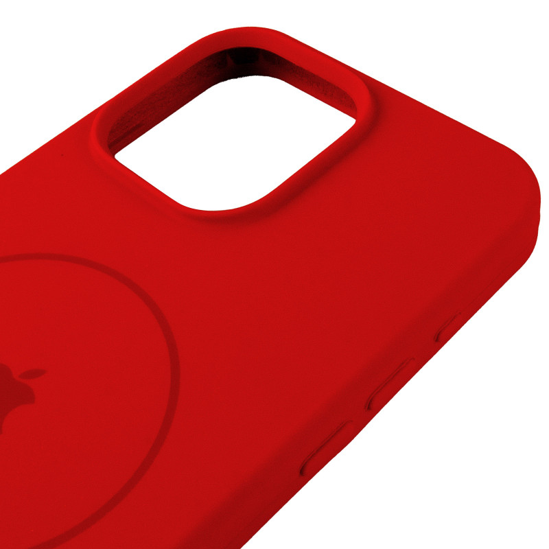 Купити Чохол Silk Full Protective (AA) V2 with Magnetic Fit на Apple iPhone 16 Pro (6.3") (Червоний / Red) на vchehle.ua