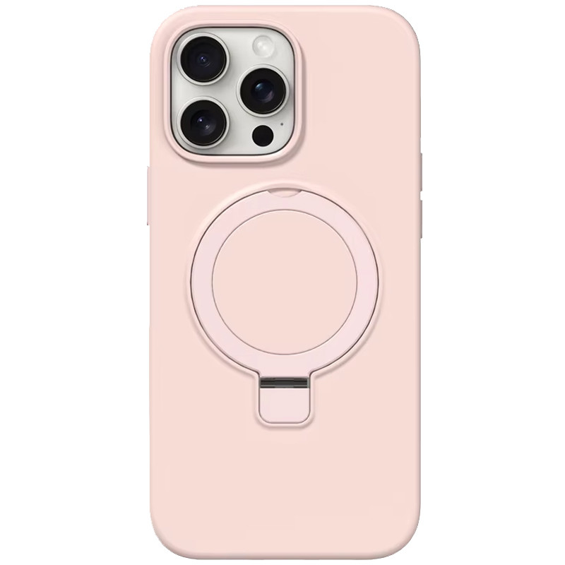 Чохол Silk Full Protective NO LOGO with Ring на Apple iPhone 12 Pro / 12 (6.1") (Pink)