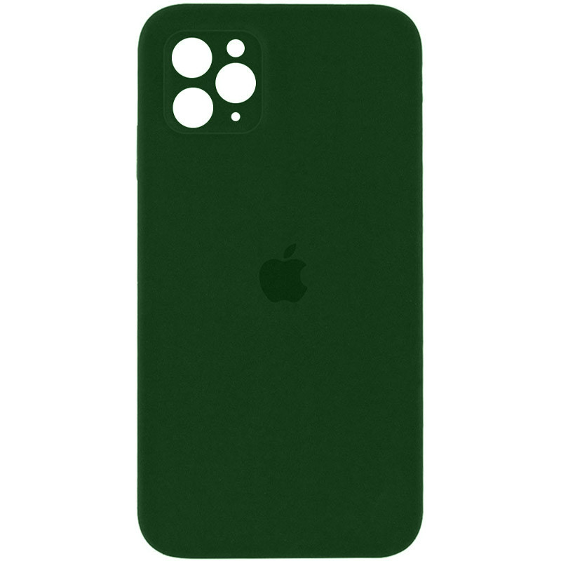 Чохол Silk Square Full Camera Protective (AA) на Apple iPhone 11 Pro (5.8") (Зелений / Army green)
