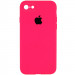 Чехол Silk Square Full Camera Protective (AA) для Apple iPhone 6/6s (4.7") (Розовый / Barbie pink)