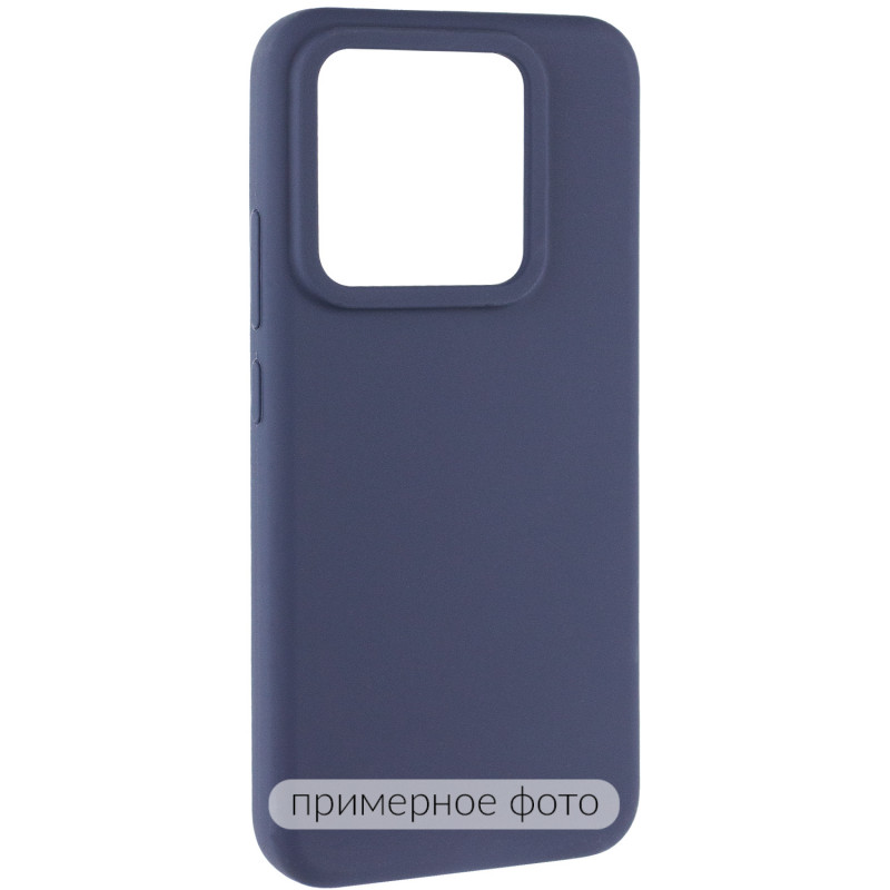 Чохол Silicone Cover Lakshmi (AAA) на Xiaomi 17 Pro (Темно-синій / Midnight blue)