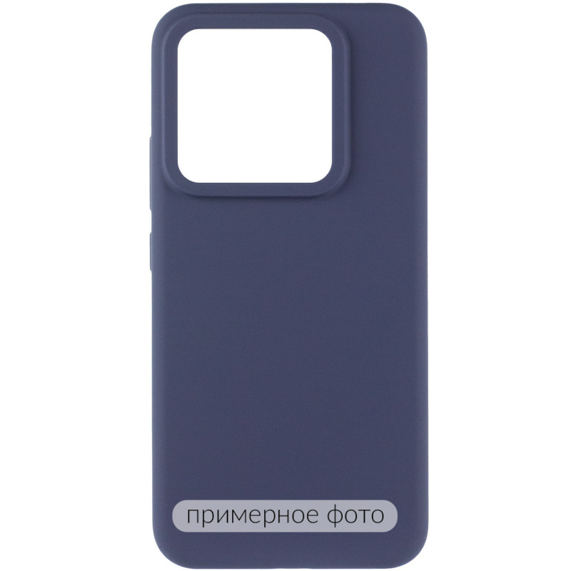 Фото Чохол Silicone Cover Lakshmi (AAA) на Xiaomi 17 Pro (Темно-синій / Midnight blue) на vchehle.ua