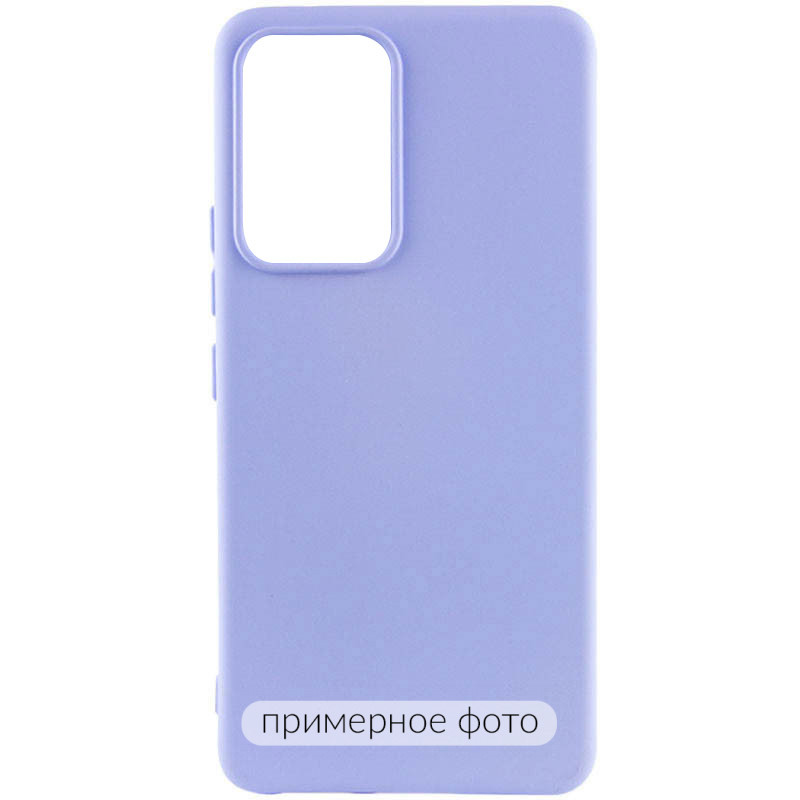 Чохол Silicone Cover Lakshmi (AAA) на Xiaomi Poco F7 (Бузковий / Dasheen)