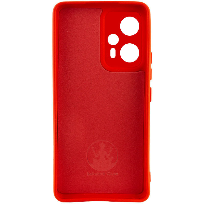 Фото Чехол Silicone Cover Lakshmi Full Camera (A) для Xiaomi Redmi Note 12T Pro (Красный / Red) на vchehle.ua