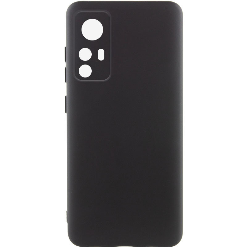 Чохол Silicone Cover Lakshmi Full Camera (AA) на Xiaomi Redmi Note 12S (Чорний / Black)