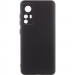 Чохол Silicone Cover Lakshmi Full Camera (AA) на Xiaomi Redmi Note 12S (Чорний / Black)