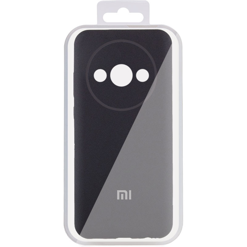 Чехол Silicone Cover Lakshmi Full Camera (AA) with logo для Xiaomi Redmi A3 (Черный / Black) в магазине vchehle.ua